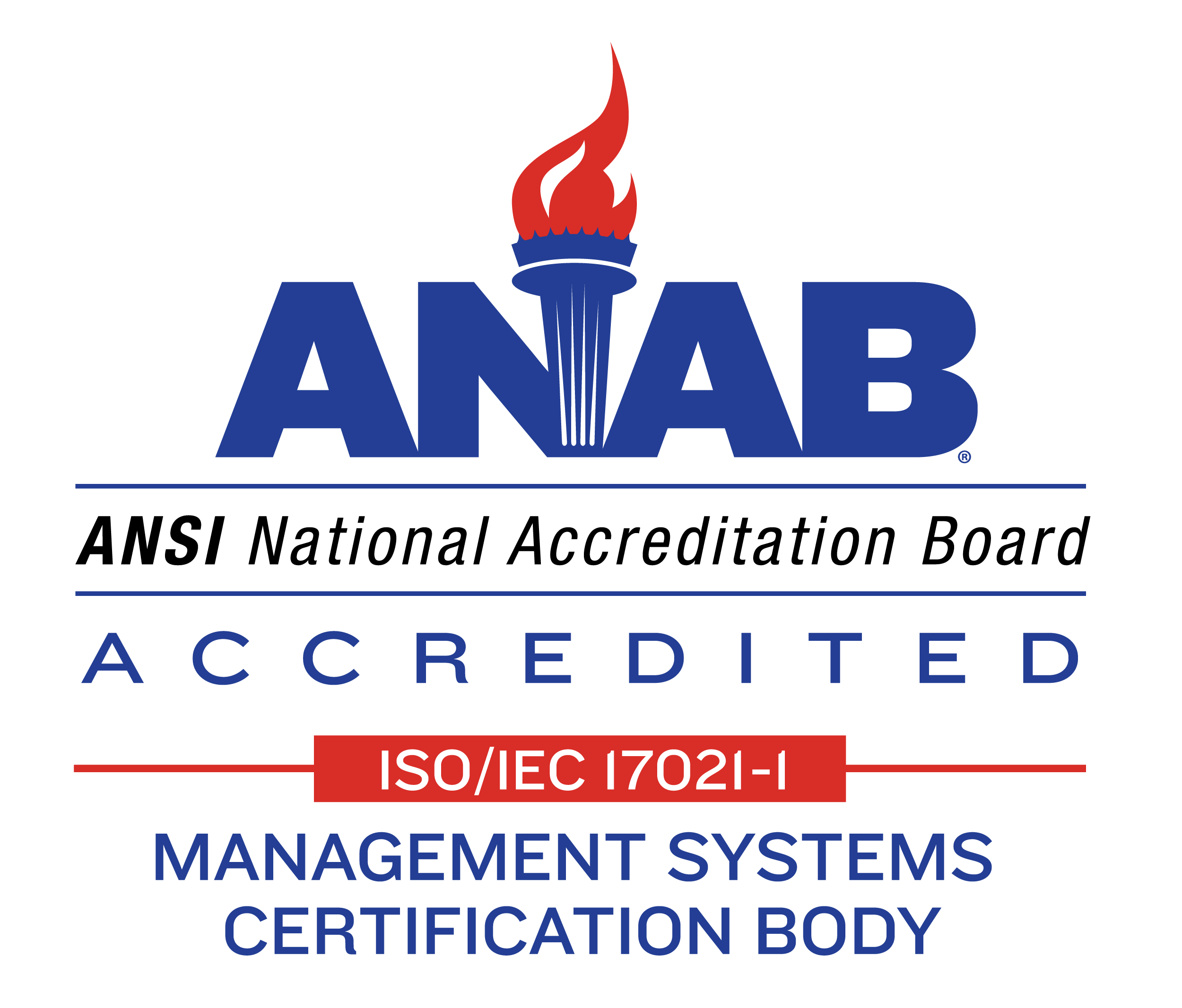 ANAB Accredited logo - color